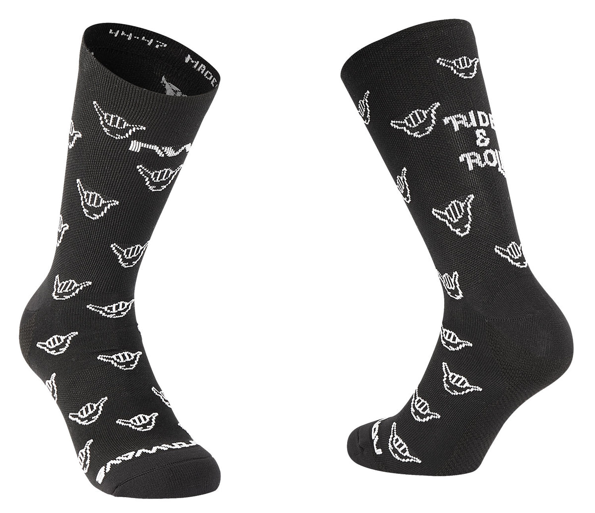 RIDE & ROLL SOCK - BLACK