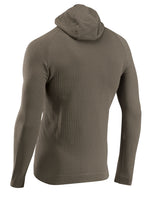 ROUTE KNIT HOODIE - FOREST GREEN