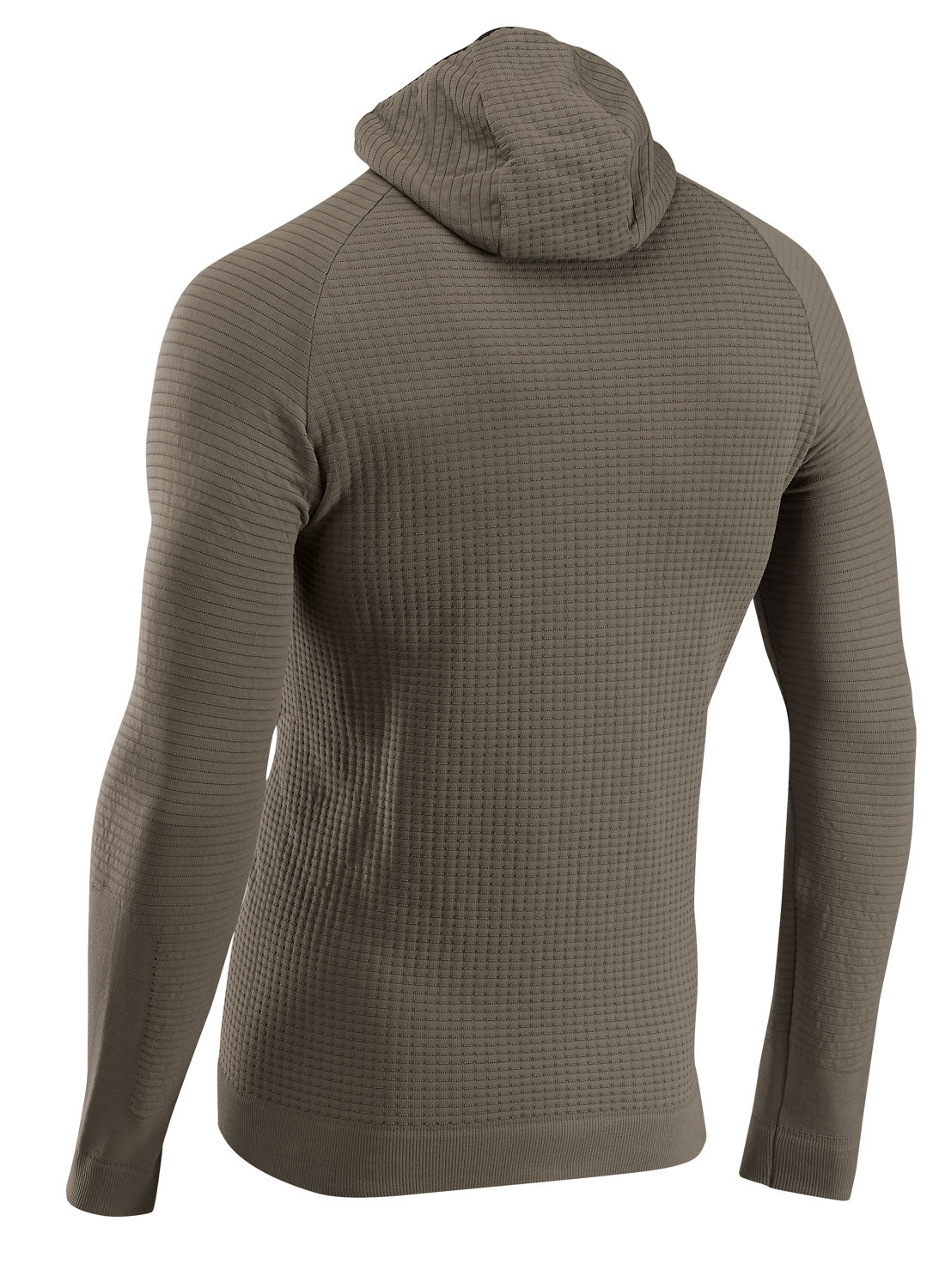 ROUTE KNIT HOODIE - FOREST GREEN