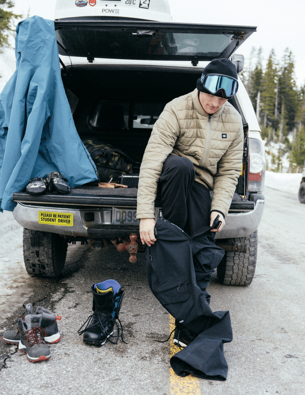 SMARTY® 3-IN-1 CARGO PANT - BLACK