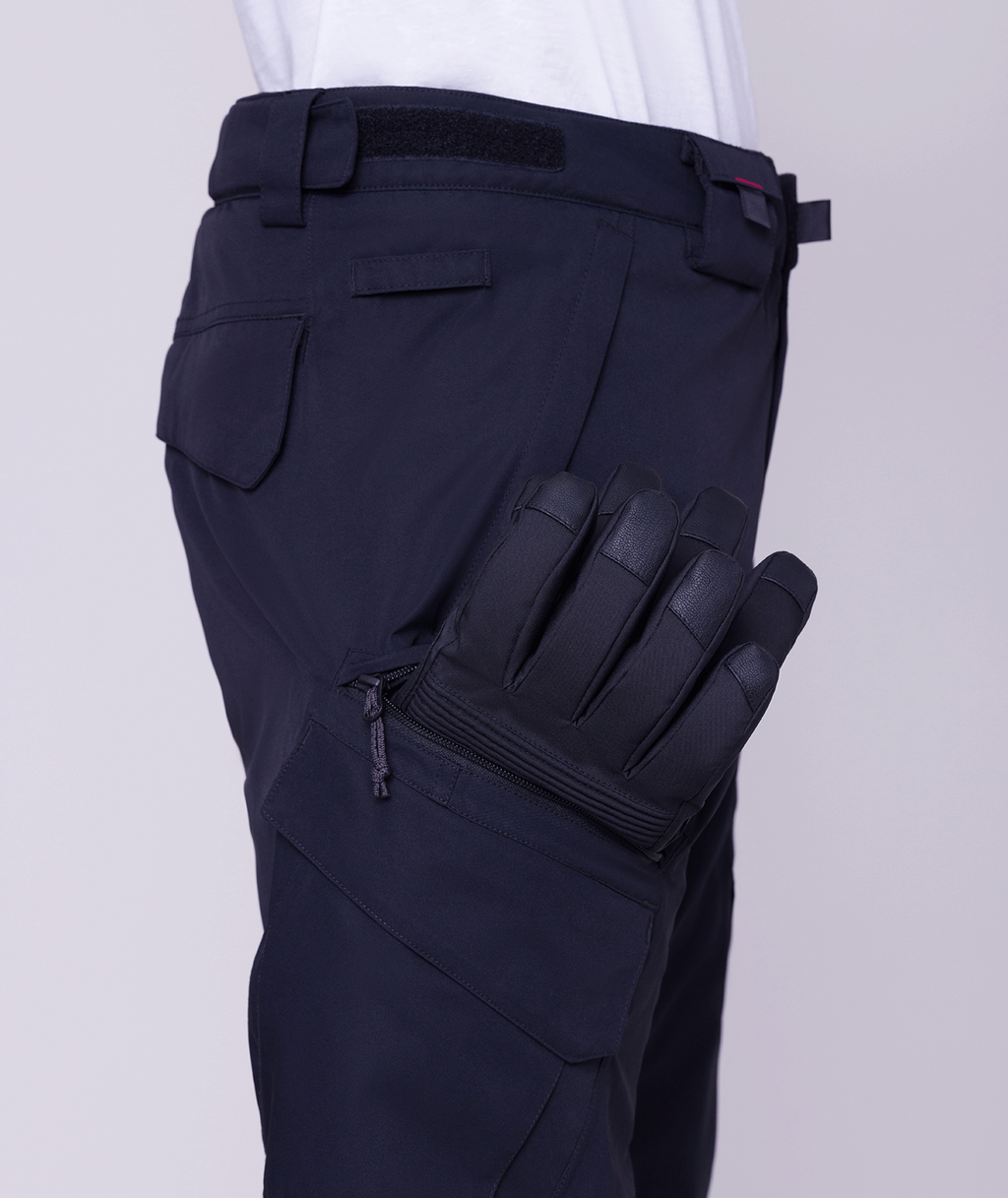 SMARTY® 3-IN-1 CARGO PANT - BLACK