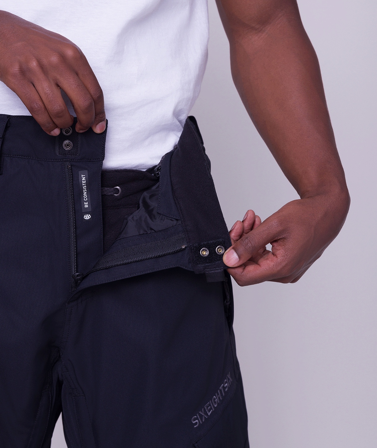 SMARTY® 3-IN-1 CARGO PANT - BLACK