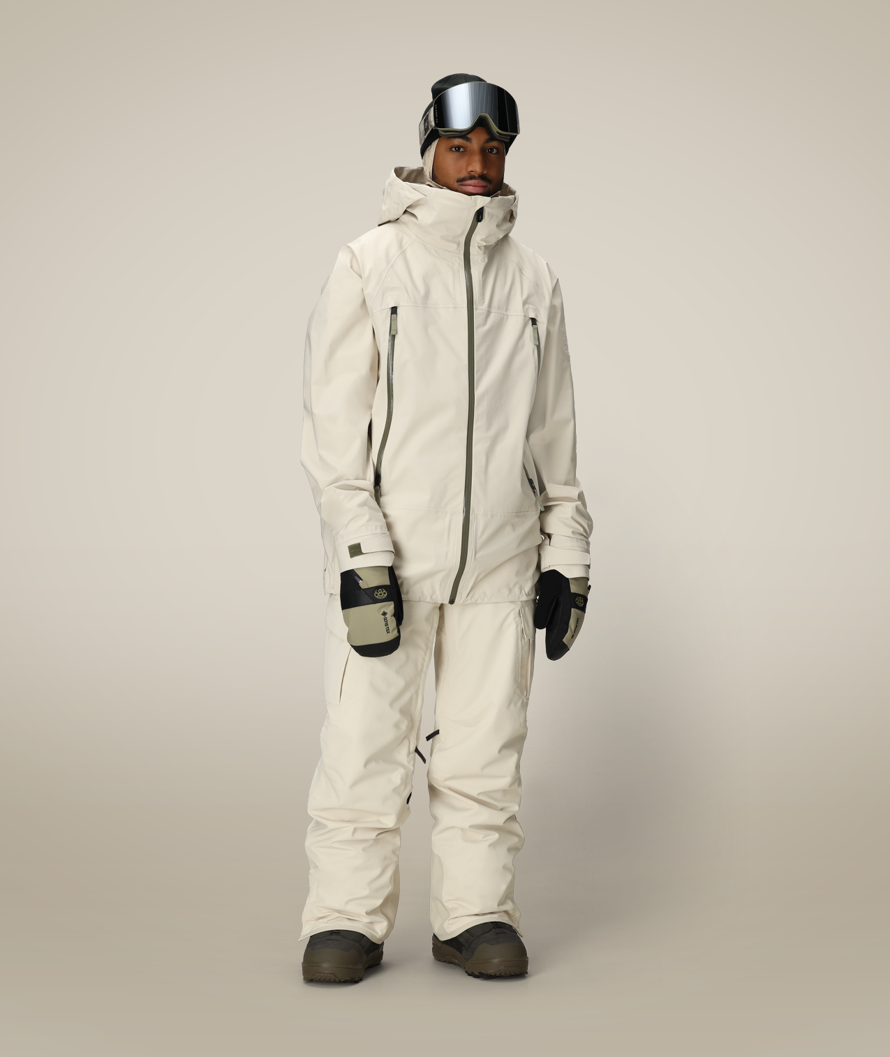 SMARTY® 3-IN-1 CARGO PANT - LIMESTONE