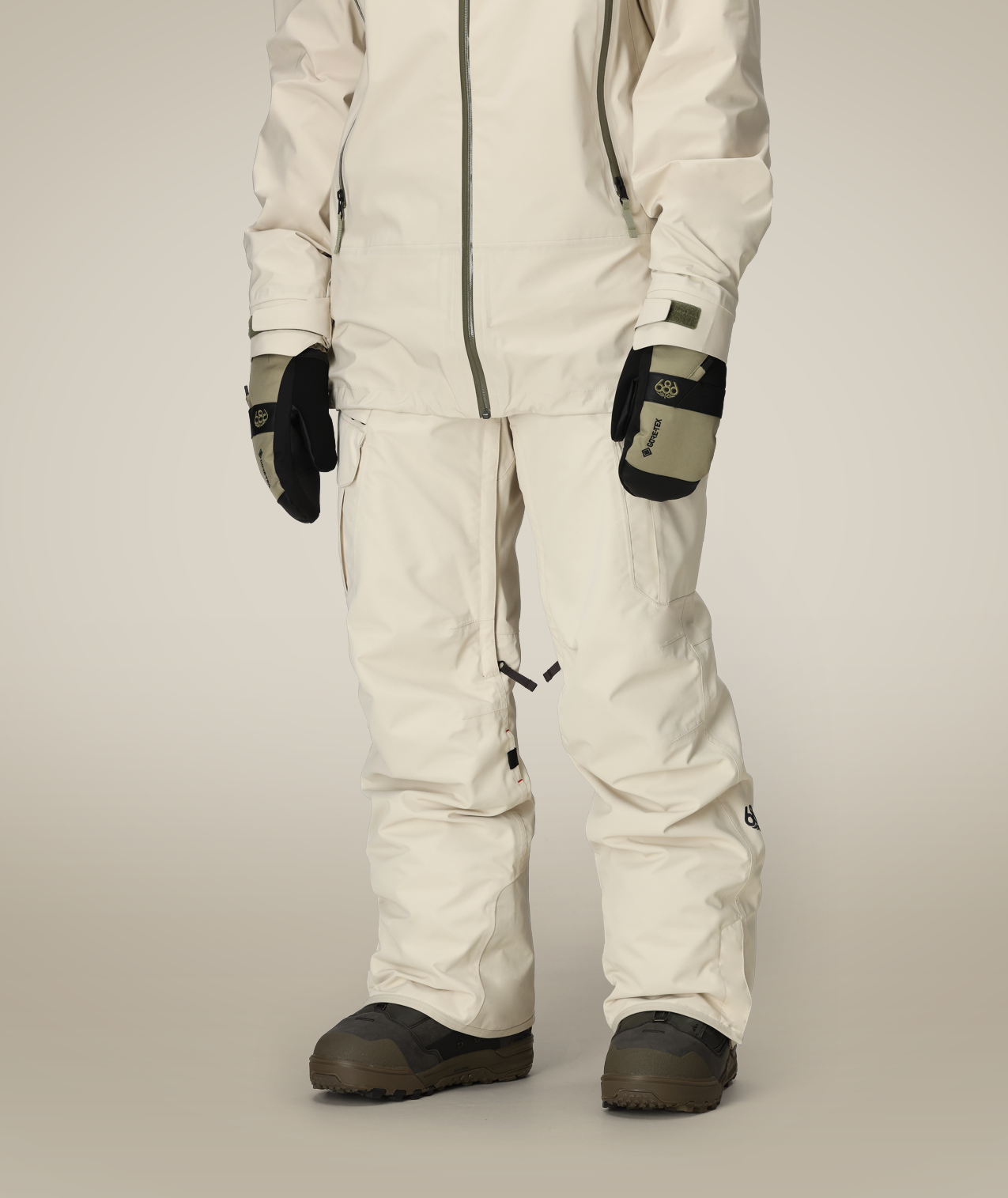 SMARTY® 3-IN-1 CARGO PANT - LIMESTONE