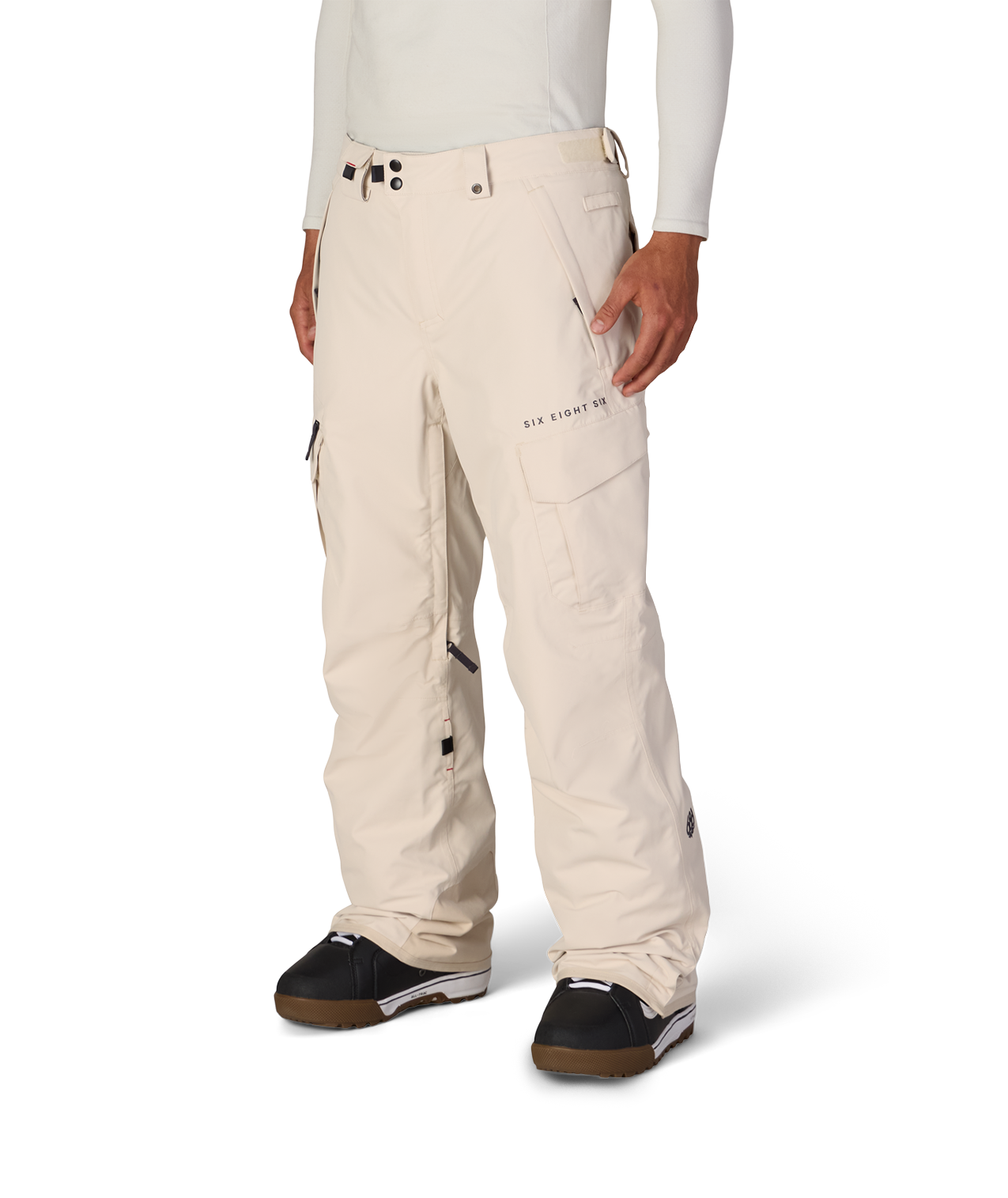 SMARTY® 3-IN-1 CARGO PANT - LIMESTONE