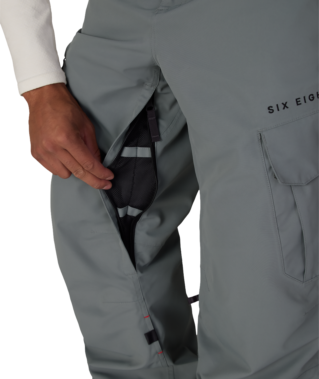SMARTY® 3-IN-1 CARGO PANT - RHINO GREY