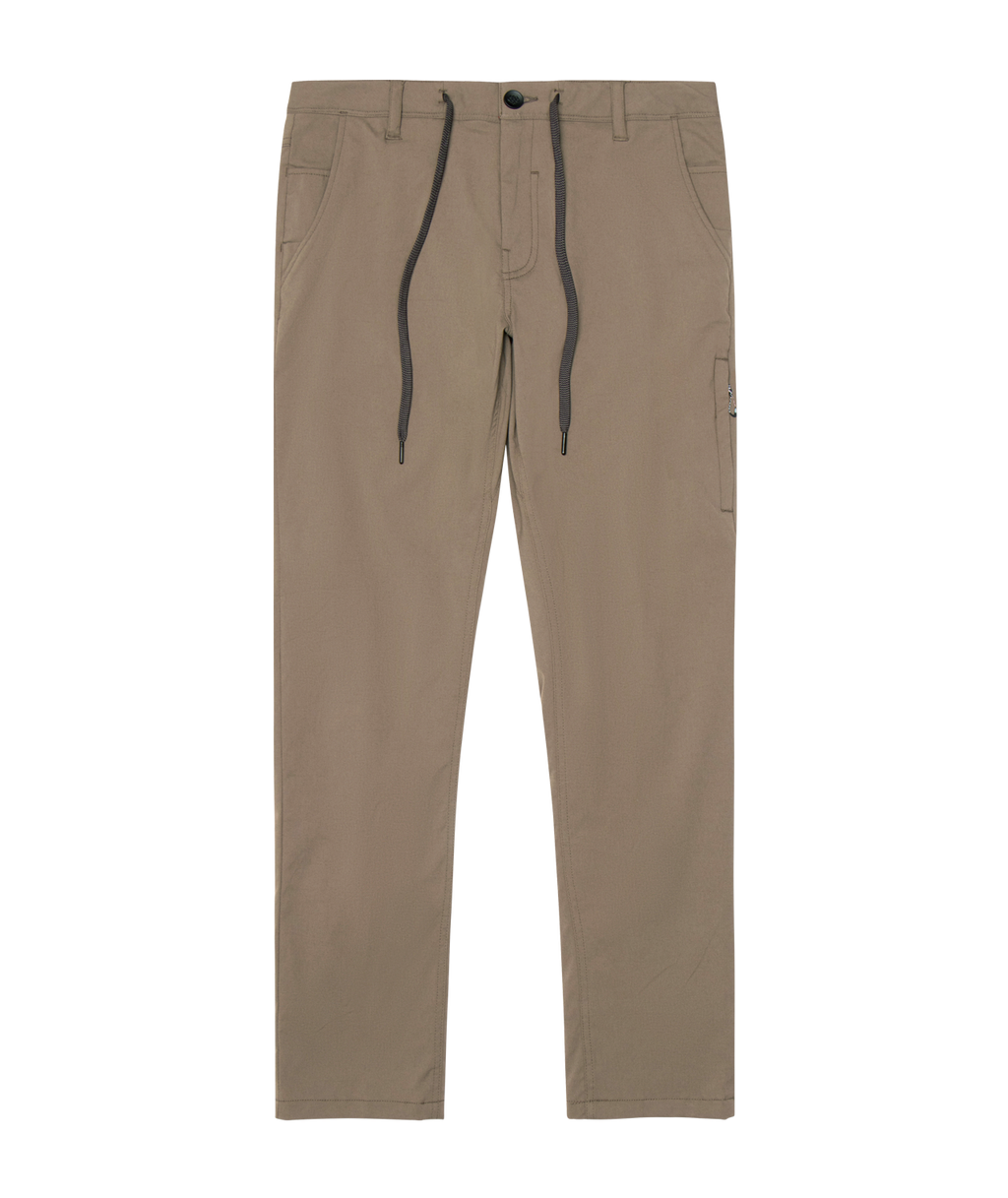 686 Men's Everywhere Merino Wool Lined Pant - Slim Fit - TOBACCO