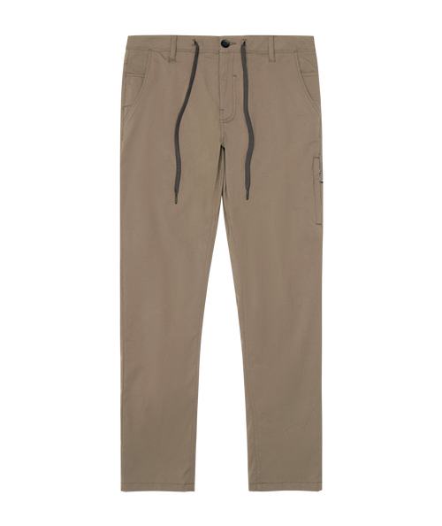 686 Men's Everywhere Merino Wool Lined Pant - Slim Fit - TOBACCO