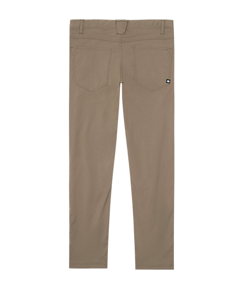 686 Men's Everywhere Merino Wool Lined Pant - Slim Fit - TOBACCO