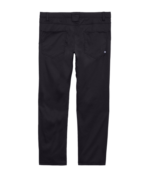 686 Men's Everywhere Merino Wool Lined Pant - Relaxed Fit - BLACK