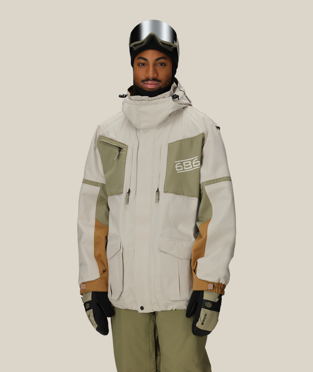 MENS 2001 TRANSFER 2001 JACKET - LIMESTONE COLORBLOCK