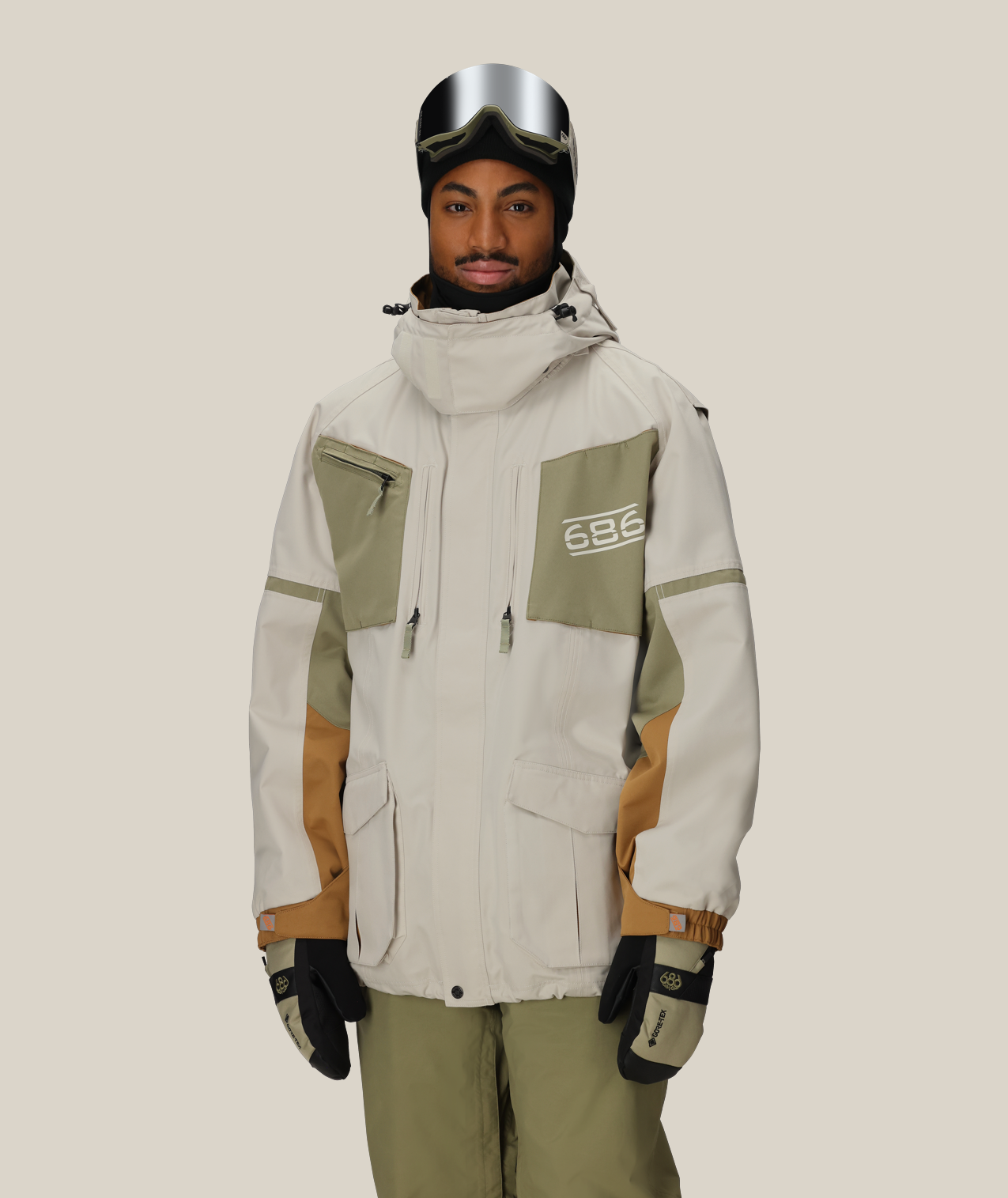 MENS 2001 TRANSFER 2001 JACKET - LIMESTONE COLORBLOCK