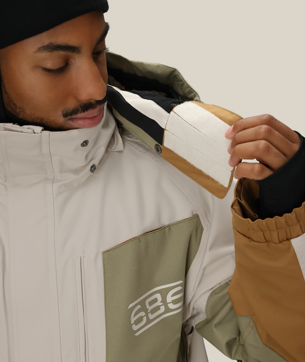 MENS 2001 TRANSFER 2001 JACKET - LIMESTONE COLORBLOCK