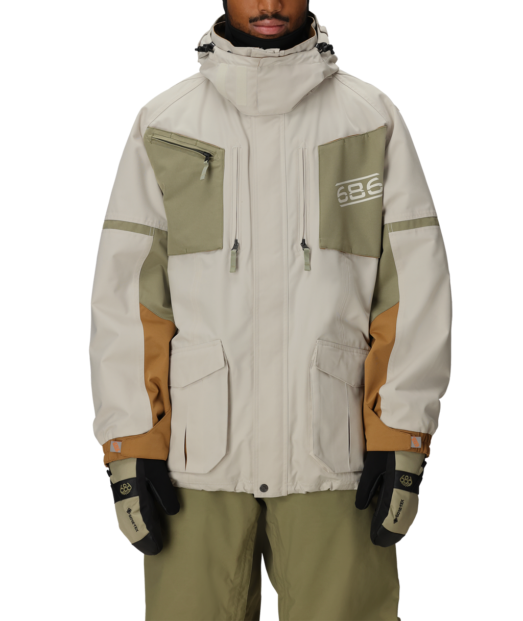 MENS 2001 TRANSFER 2001 JACKET - LIMESTONE COLORBLOCK