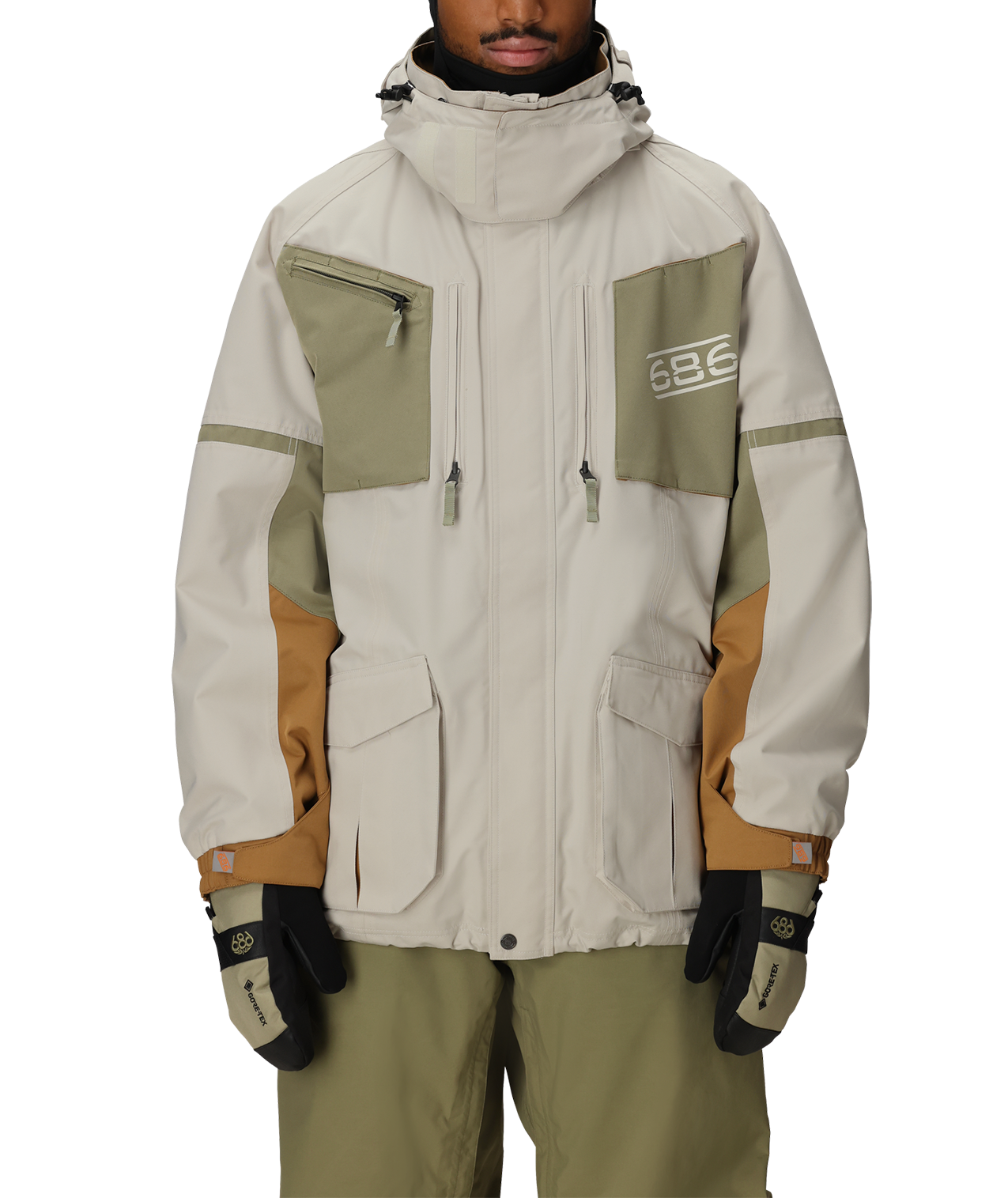 MENS 2001 TRANSFER 2001 JACKET - LIMESTONE COLORBLOCK