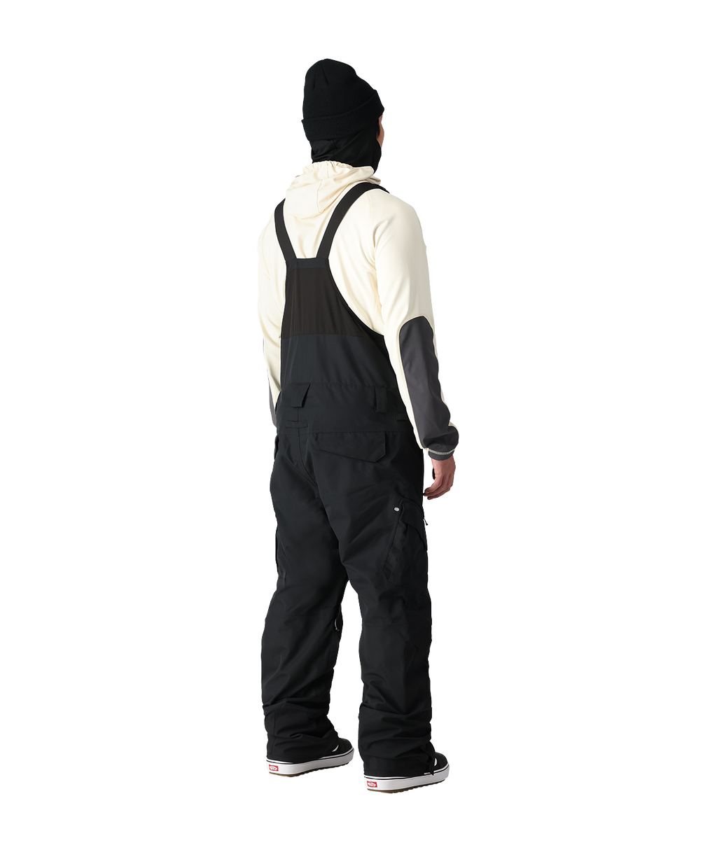 Men's SMARTY® 3-in-1 Cargo Bib - BLACK