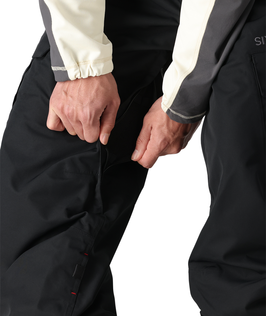 Men's SMARTY® 3-in-1 Cargo Bib - BLACK