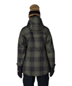 WOMENS SPIRIT™ INSULATED JACKET - FATIGUE GREEN PLAID