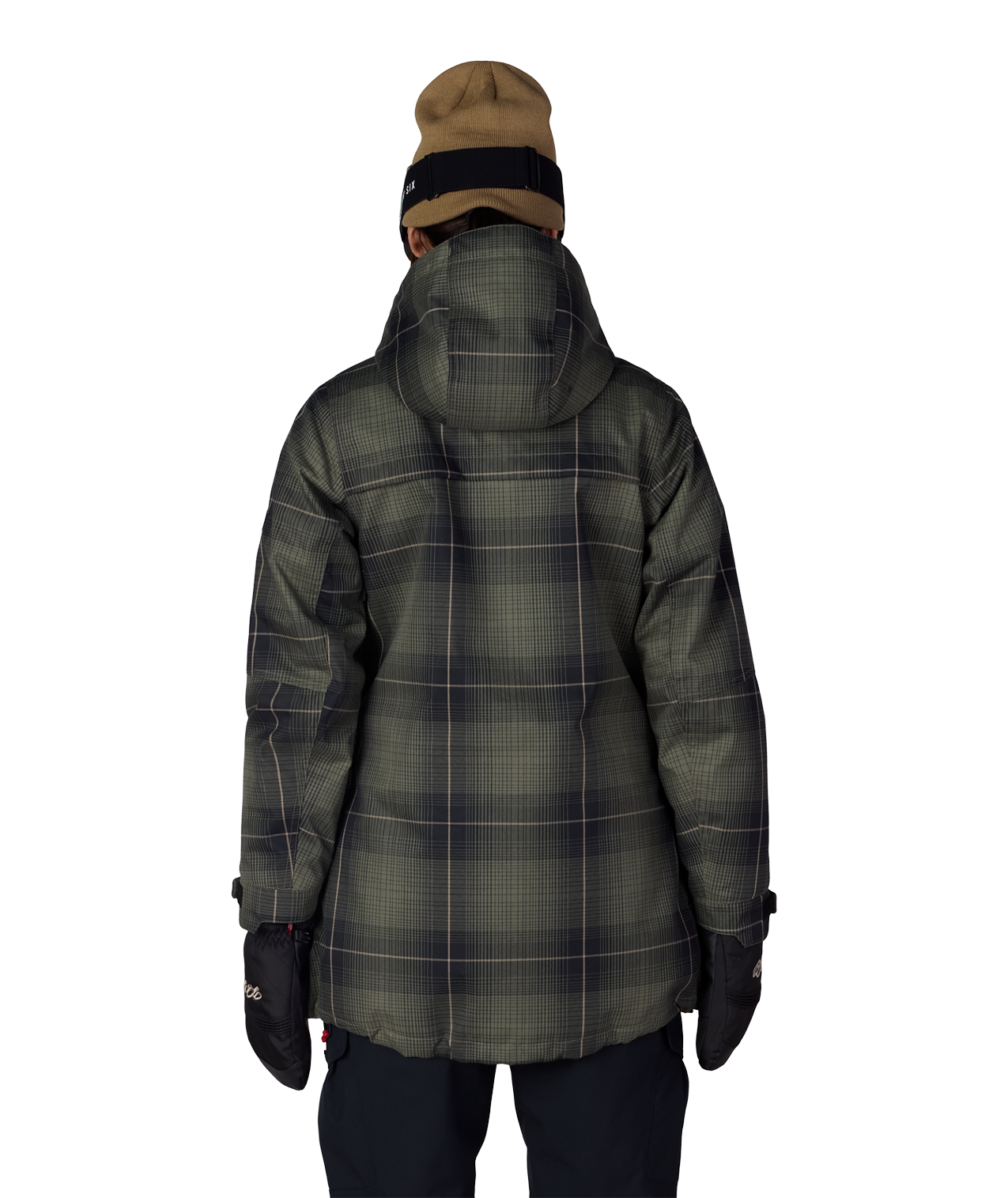 WOMENS SPIRIT™ INSULATED JACKET - FATIGUE GREEN PLAID