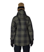 WOMENS SPIRIT™ INSULATED JACKET - FATIGUE GREEN PLAID