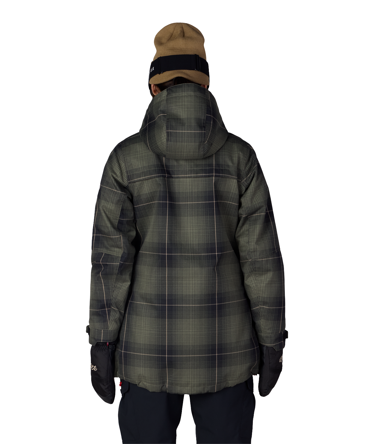 WOMENS SPIRIT™ INSULATED JACKET - FATIGUE GREEN PLAID