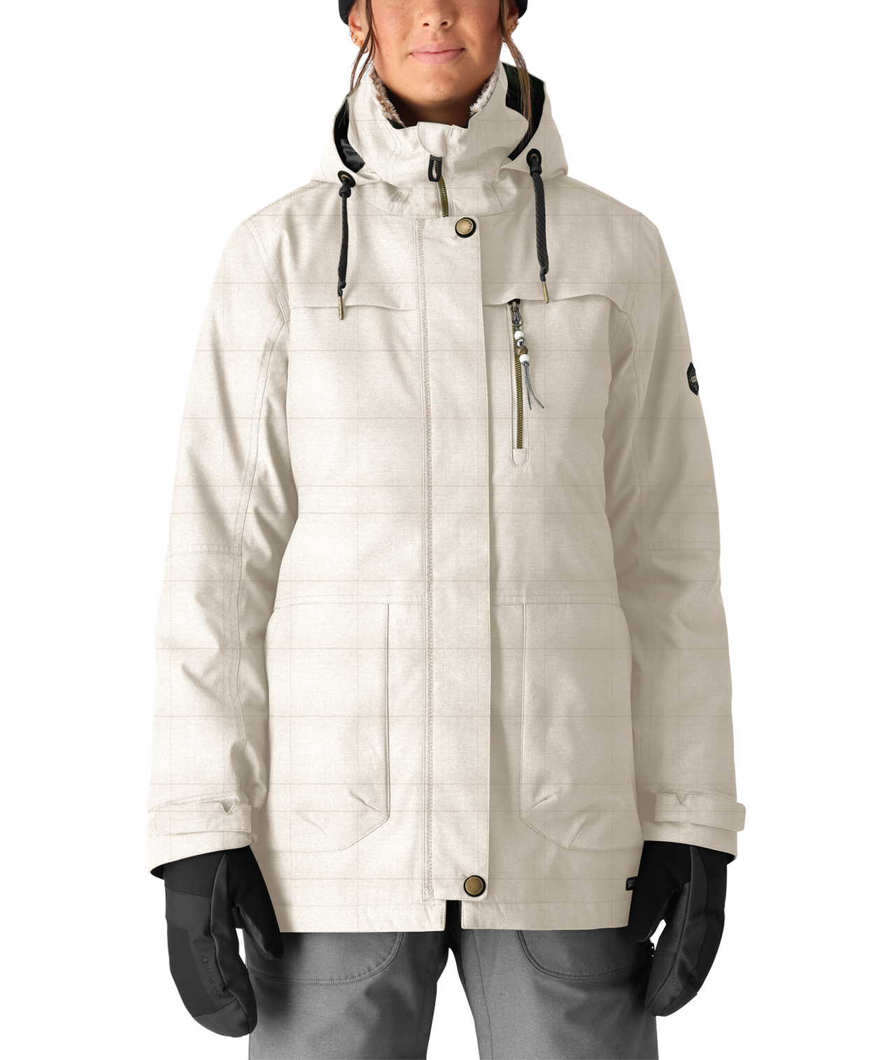 WOMENS SPIRIT™ INSULATED JACKET - LIMESTONE PLAID