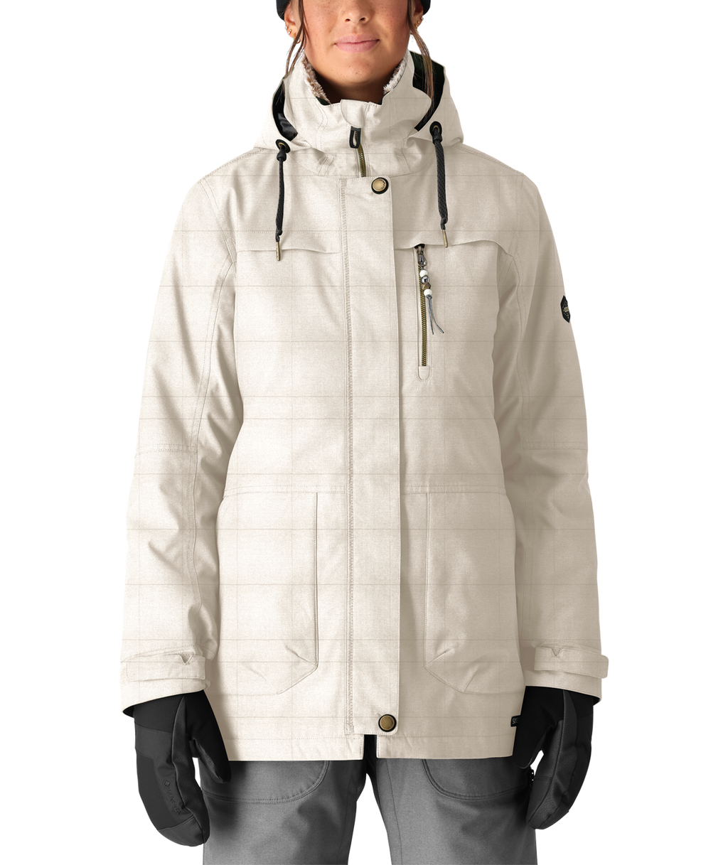 WOMENS SPIRIT™ INSULATED JACKET - LIMESTONE PLAID