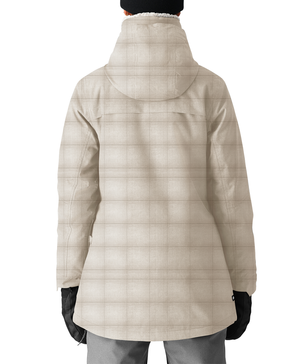 WOMENS SPIRIT™ INSULATED JACKET - LIMESTONE PLAID