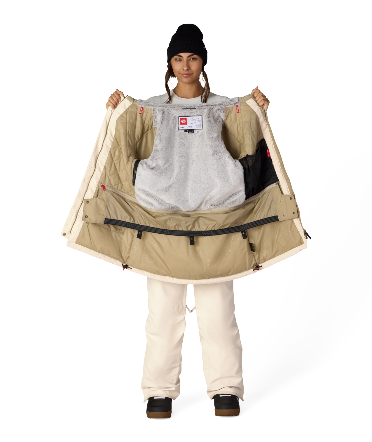 WOMENS SPIRIT™ INSULATED JACKET - LIMESTONE