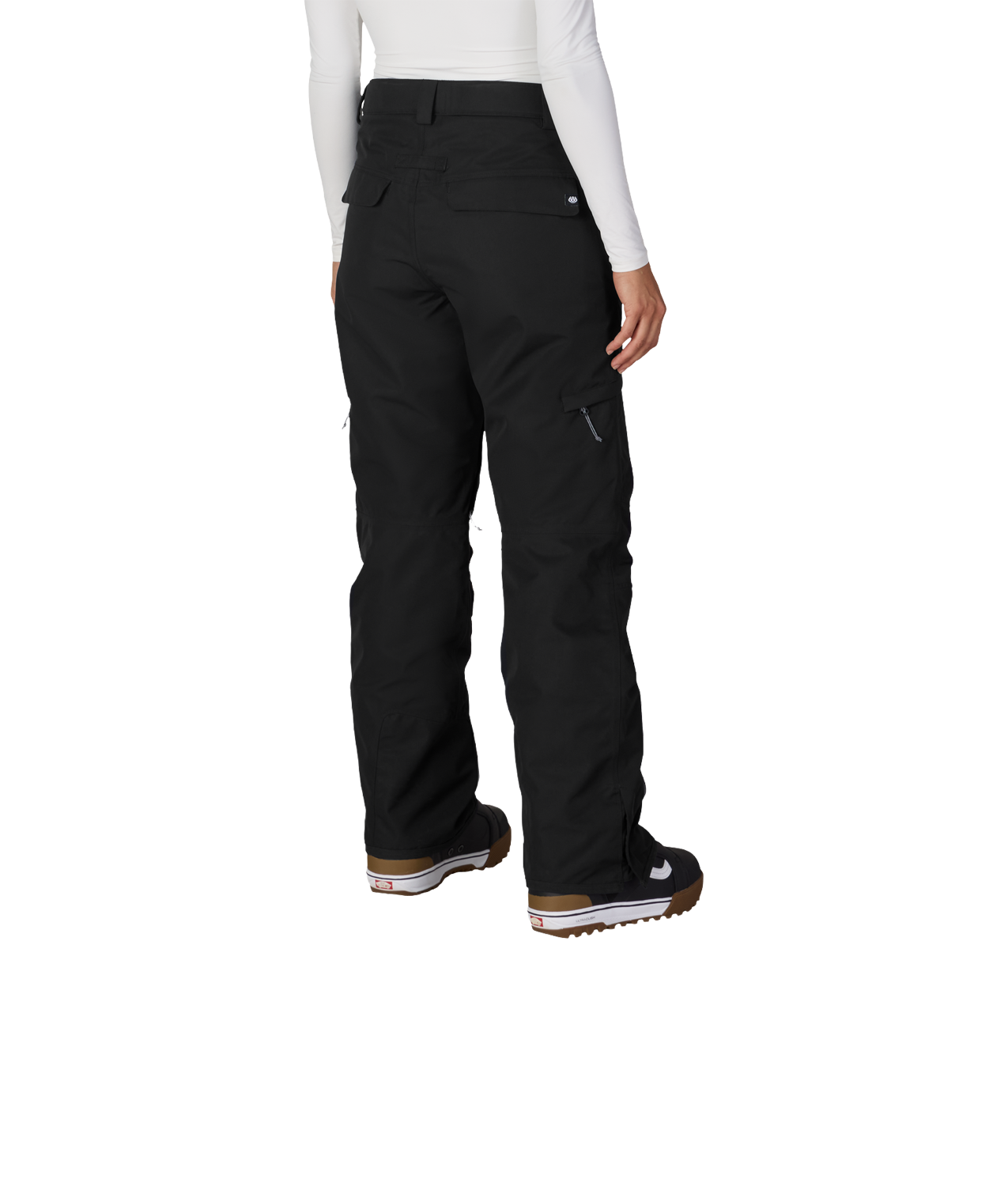 WOMENS SMARTY® 3-IN-1 CARGO PANT - BLACK