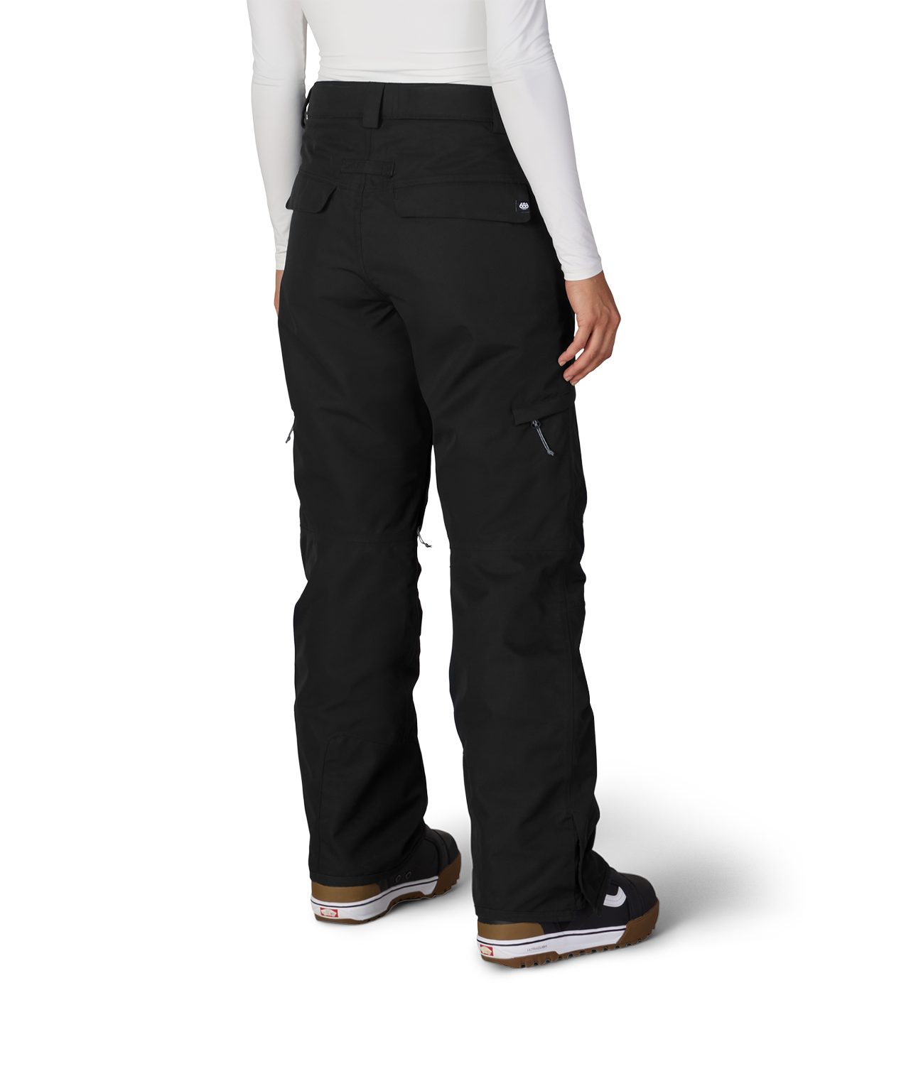 WOMENS SMARTY® 3-IN-1 CARGO PANT - BLACK