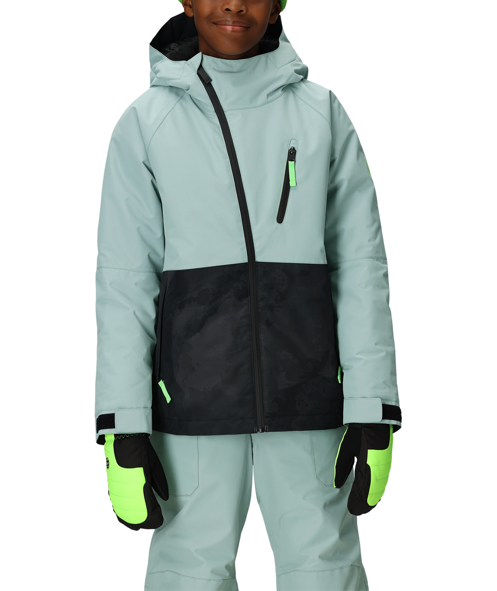 Boys' Hydra Insulated Jacket - DUSTY MARINE COLORBLOCK