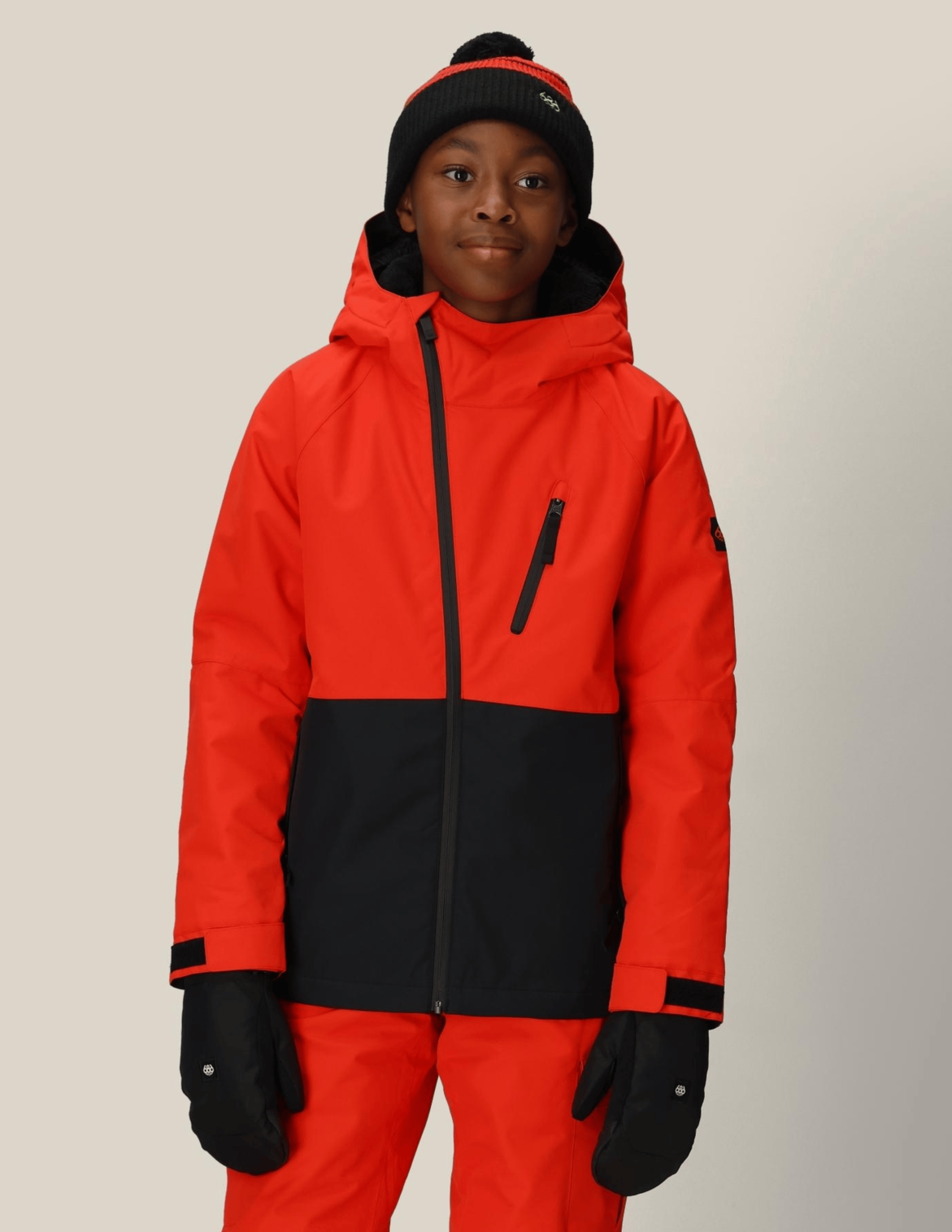 Boys' Hydra Insulated Jacket - FLARE COLORBLOCK