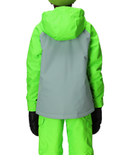 BOYS GEO™ INSULATED JACKET - BOREALIS GREEN COLORBLOCK