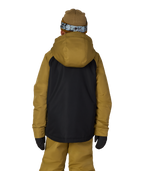 BOYS GEO™ INSULATED JACKET - BRONZE COLORBLOCK