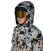 BOYS GEO™ INSULATED JACKET - GREY TUNDRA COLORBLOCK