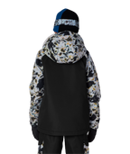 BOYS GEO™ INSULATED JACKET - GREY TUNDRA COLORBLOCK