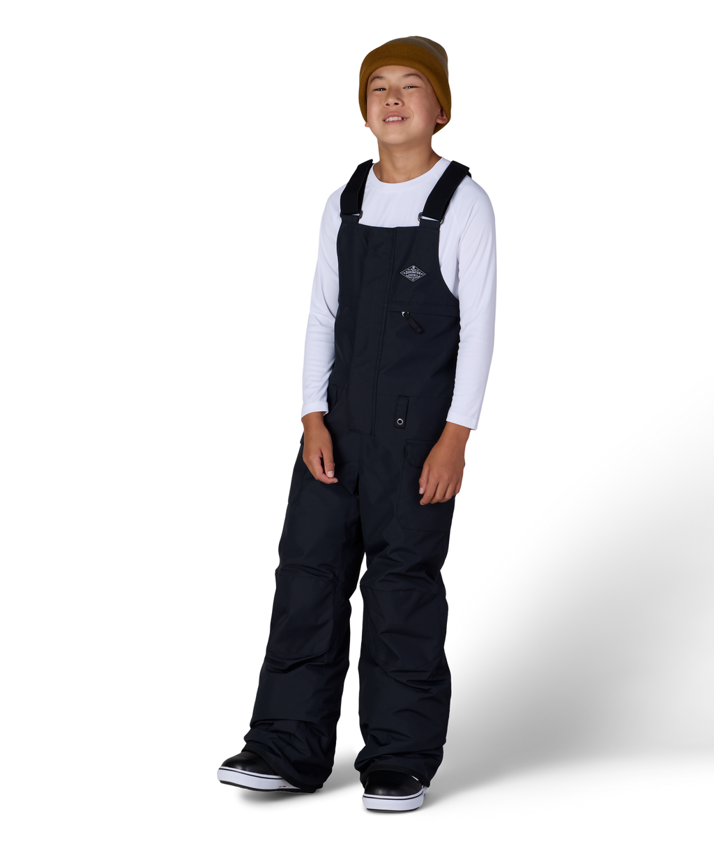 BOYS FRONTIER™ INSULATED BIB - BLACK
