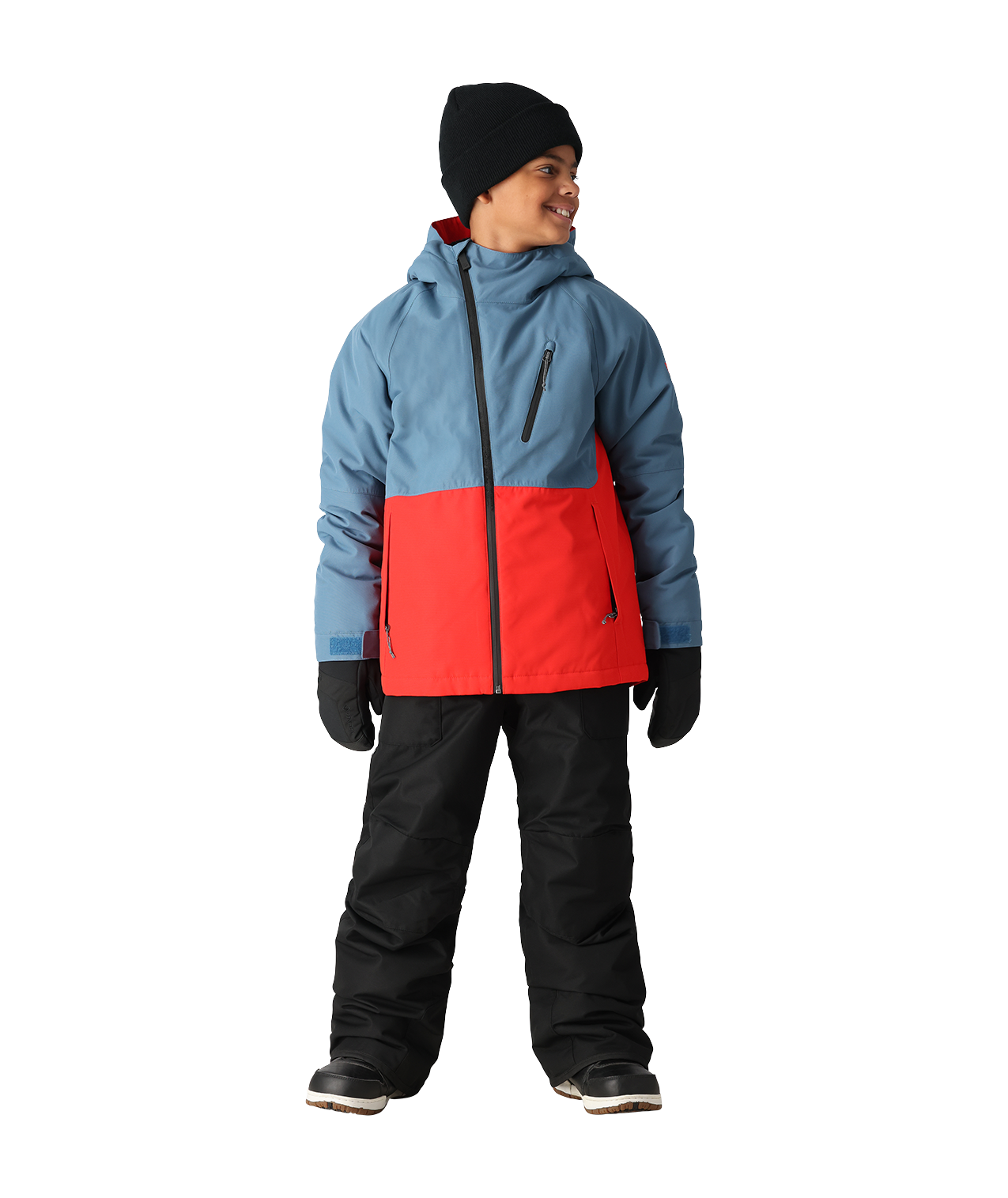 BOYS FRONTIER™ INSULATED BIB - BLACK