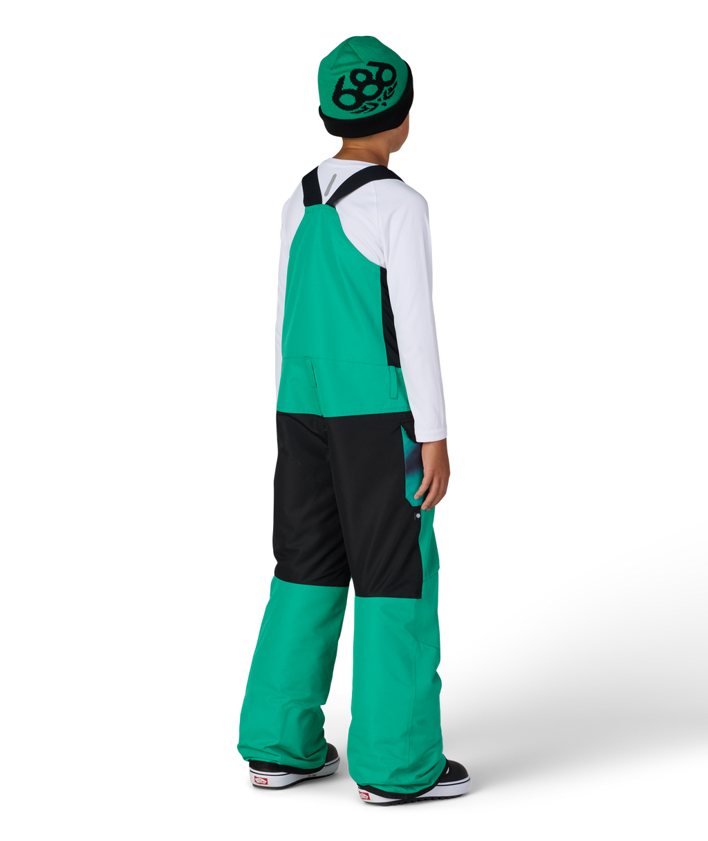 BOYS FRONTIER™ INSULATED BIB - DEEP GREEN