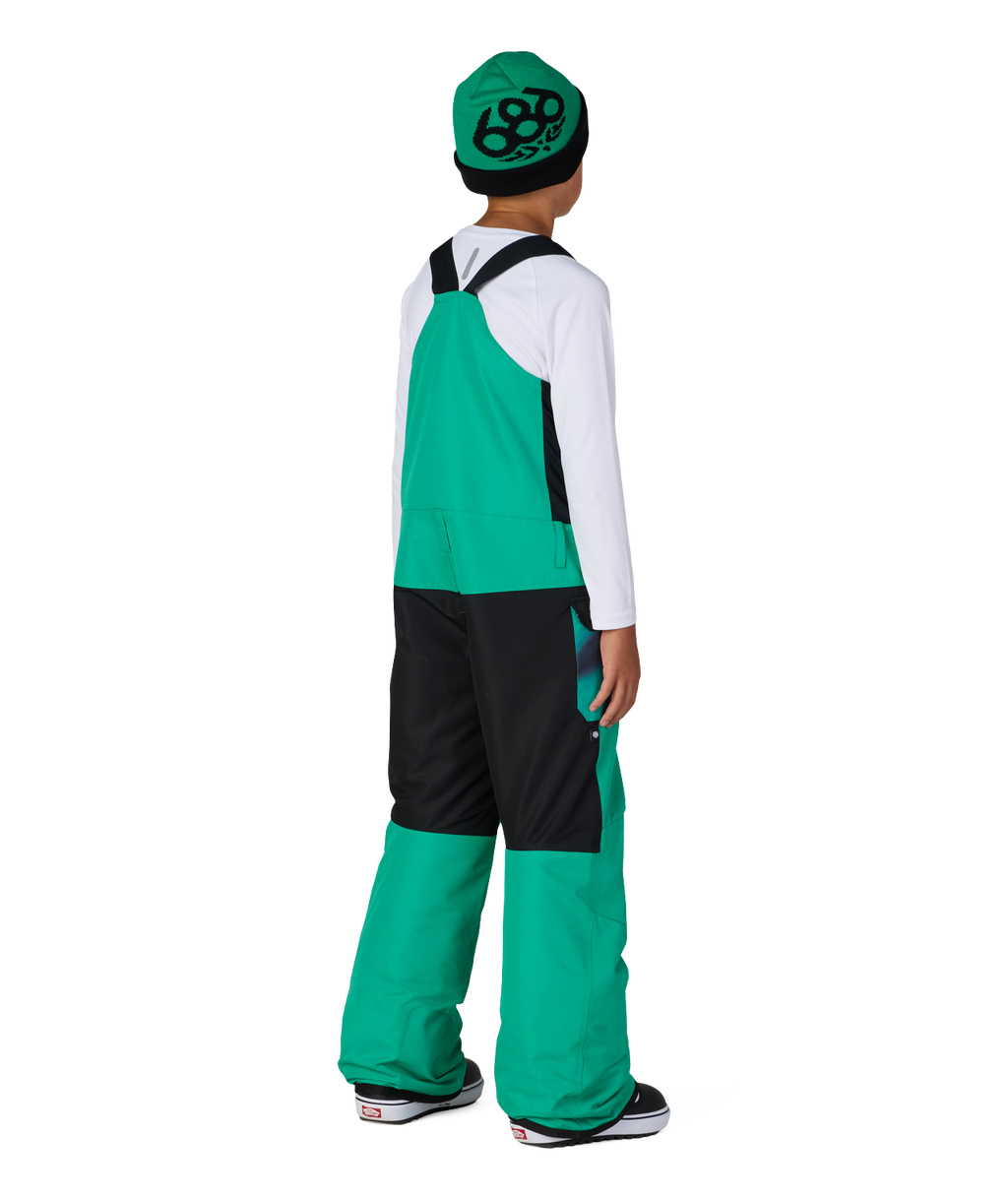 BOYS FRONTIER™ INSULATED BIB - DEEP GREEN