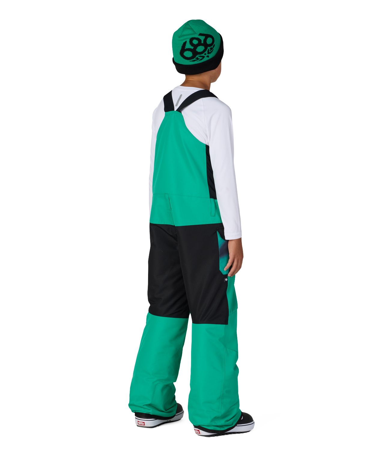 BOYS FRONTIER™ INSULATED BIB - DEEP GREEN
