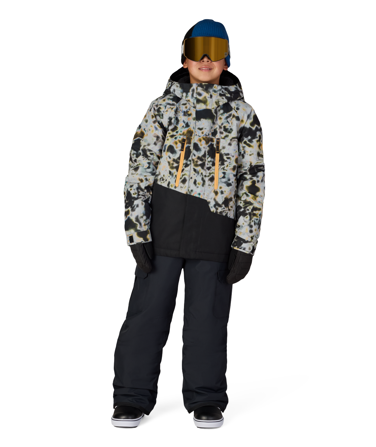 BOYS INFINITY™ CARGO INSULATED PANT - BLACK