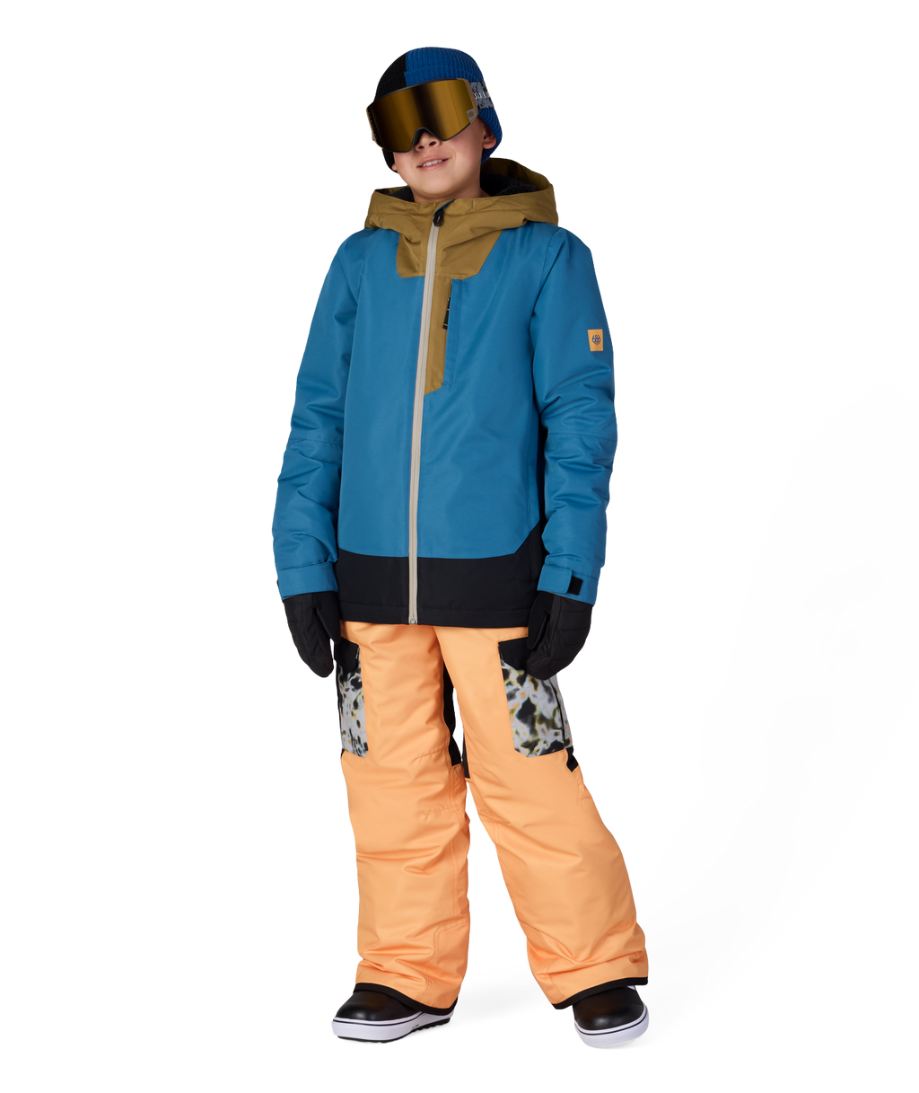 BOYS INFINITY™ CARGO INSULATED PANT - CHAMOIS COLORBLOCK