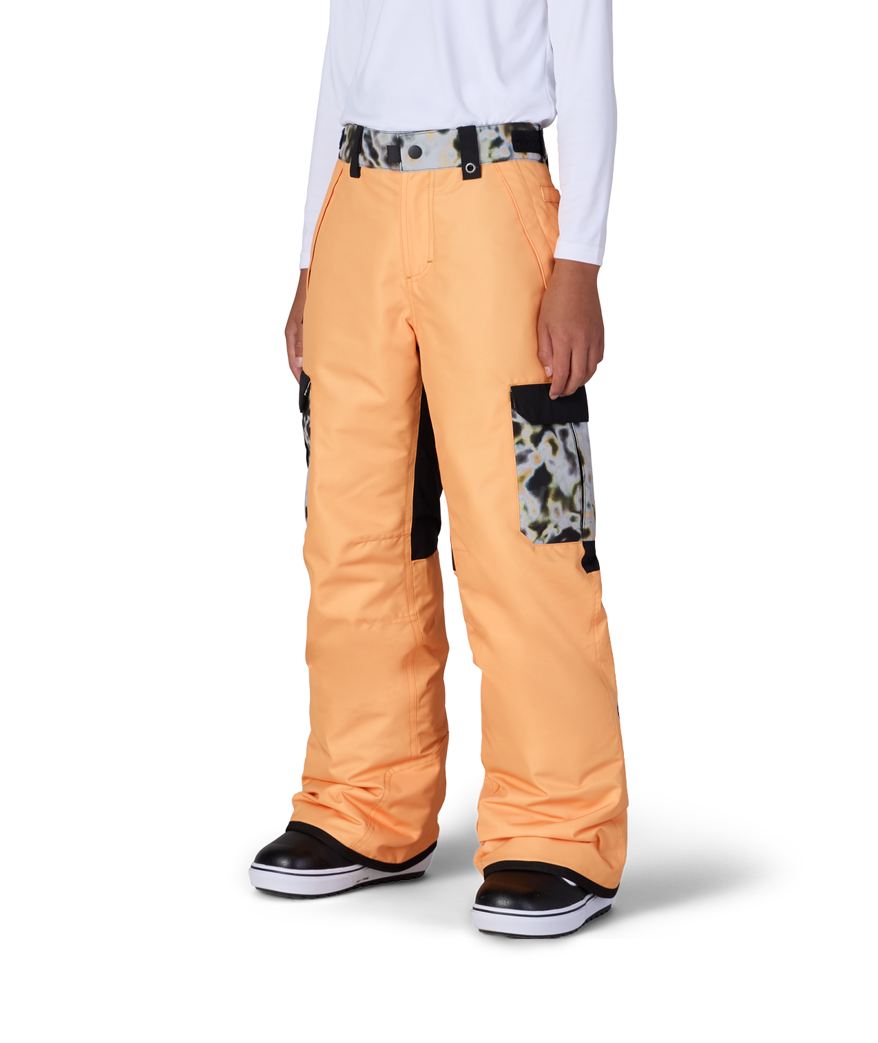 BOYS INFINITY™ CARGO INSULATED PANT - CHAMOIS COLORBLOCK