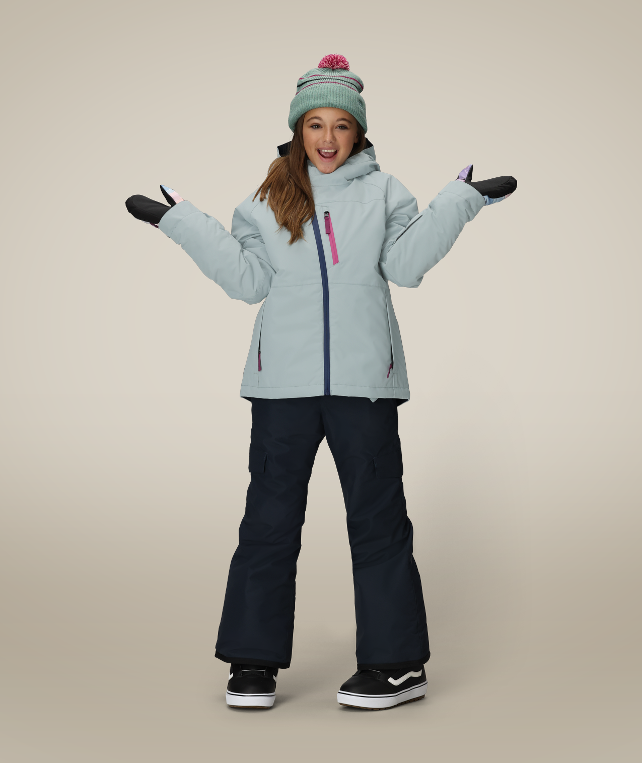 Girls' Hydra Insulated Jacket - DUSTY MARINE