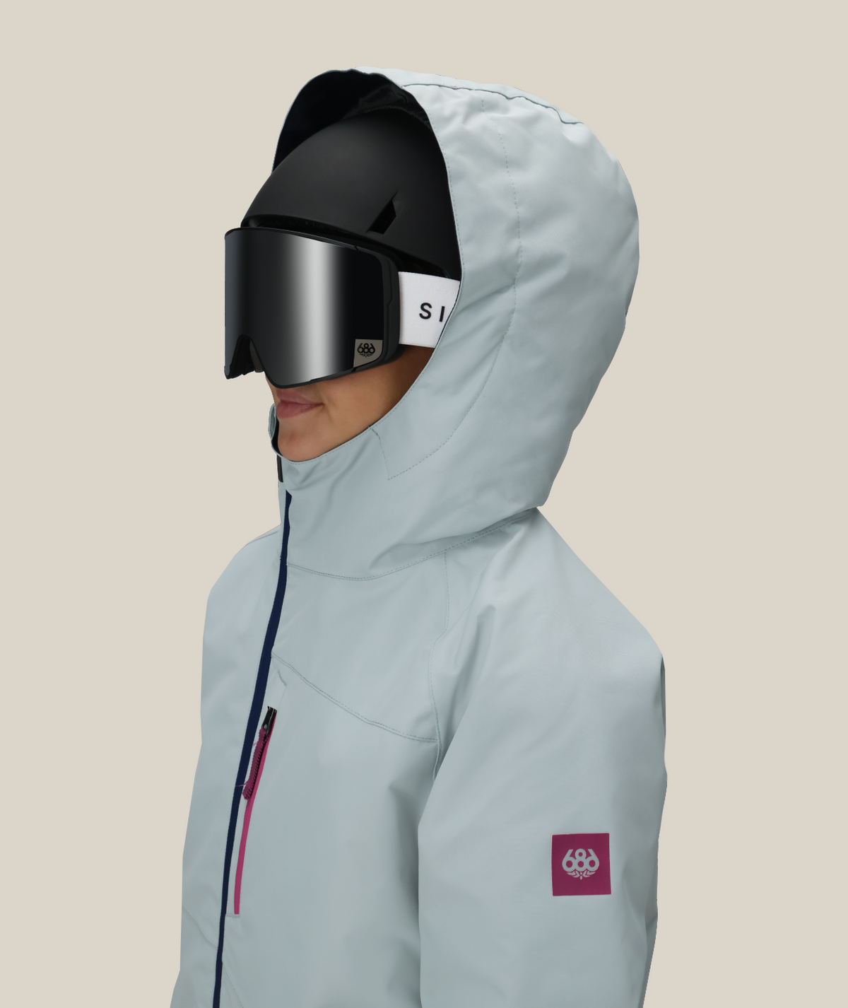 Girls' Hydra Insulated Jacket - DUSTY MARINE