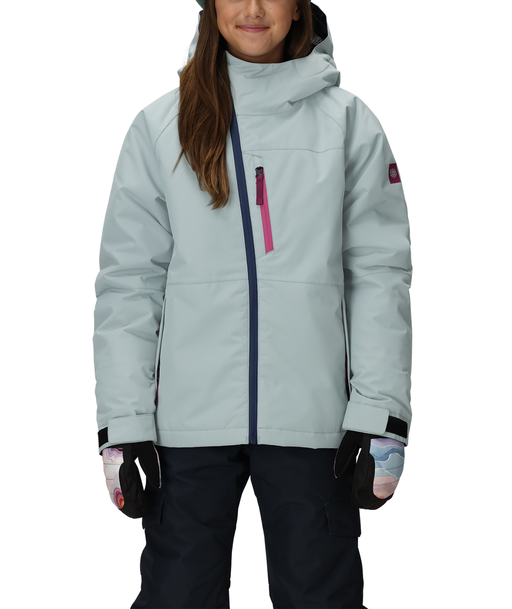 Girls' Hydra Insulated Jacket - DUSTY MARINE