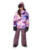 GIRLS ATHENA™ INSULATED JACKET - ALPENGLOW BLUE SEDIMENTARY
