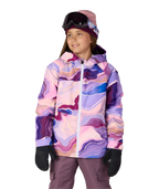 GIRLS ATHENA™ INSULATED JACKET - ALPENGLOW BLUE SEDIMENTARY